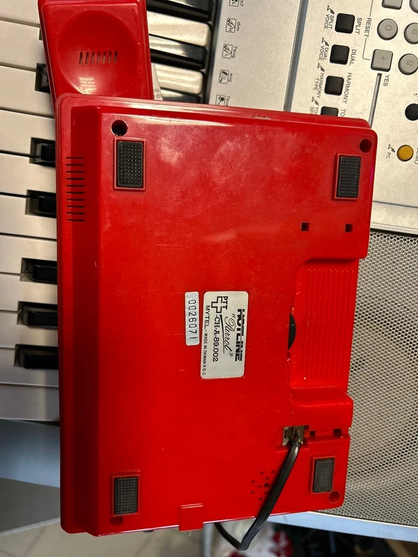 Telefono Rosso Vintage Hotline Parrot