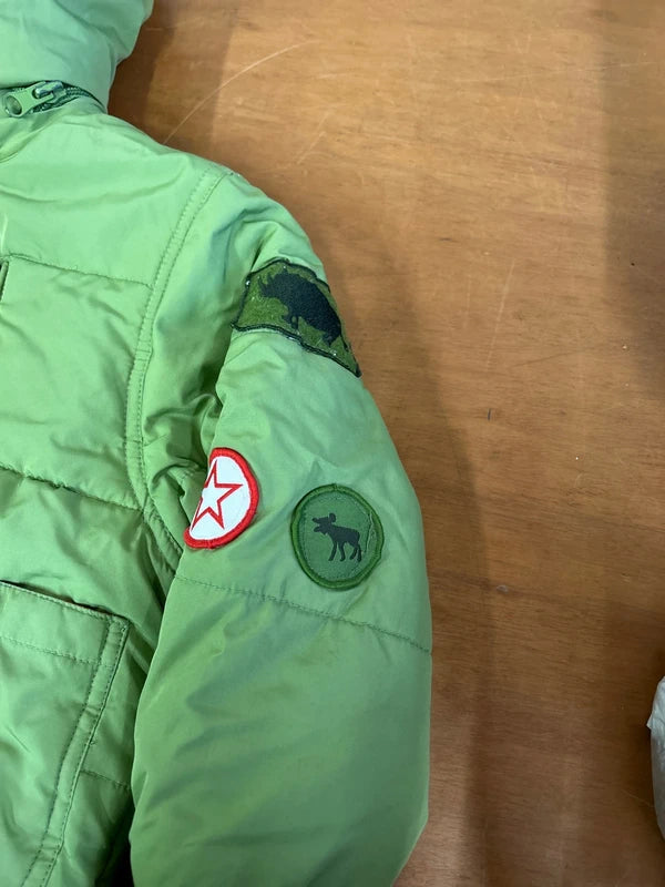 Giubbotto Piumino Linea Baby Verde 36 Mesi 3 Anni