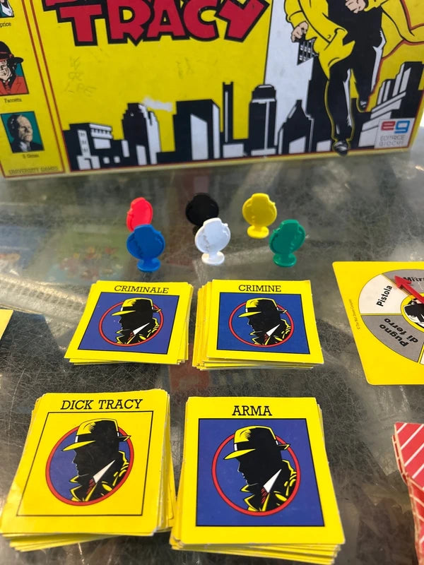 Dick Tracy. gioco in scatola. Editrice Giochi