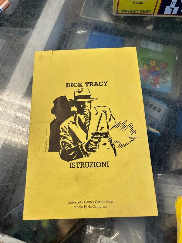 Dick Tracy. gioco in scatola. Editrice Giochi