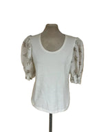 Maglietta Camicia Maniche In Lino Tirolese Donna L