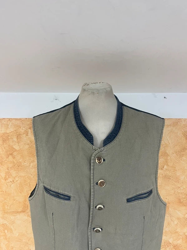 Gilet Panciotto Tirolese Uomo L