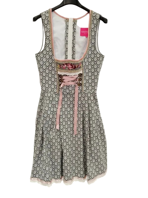 Vestito Tirolese Kruger Madl Xxs Senza Grembiule