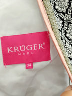 Vestito Tirolese Kruger Madl Xxs Senza Grembiule