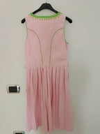 Vestito Tirolese Rosa Stockerpoint Con Grembiule Verde Acido S