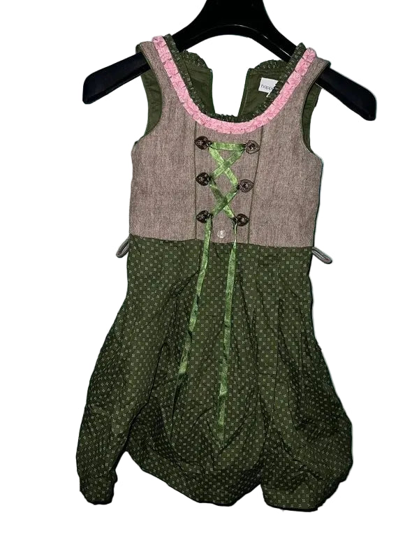 Abito Tirolese Happy Girls 116 Cm (4-5 Anni) Senza Grembiule