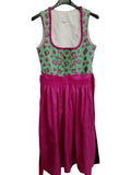 Vestito Tirolese Edelherz Con Grembiule Rosa Scuro S