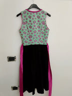 Vestito Tirolese Edelherz Con Grembiule Rosa Scuro S