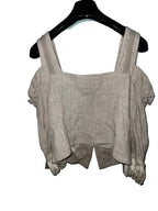 Top Donna Tirolese Geiser Collection | Lino & Viscosa | Taglia L