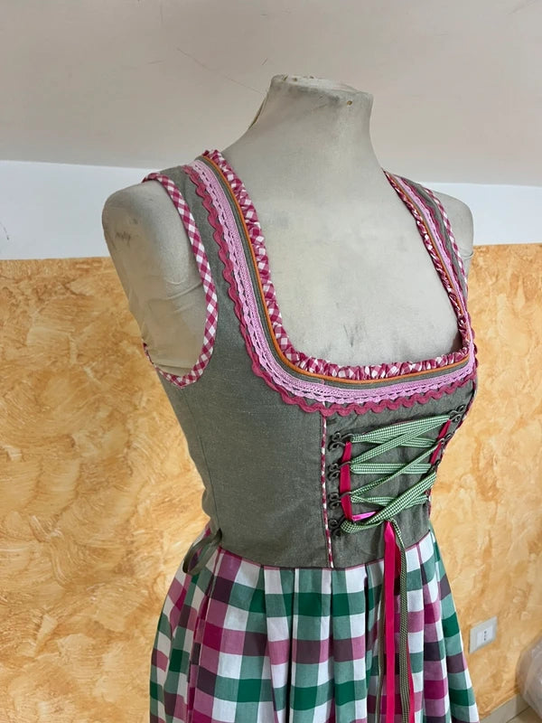 Vestito Tirolese Donna Dirndl S/m Stockerpoint