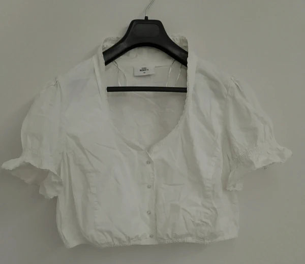 Camicia Bianca Gina Benotti 50 Tirolese