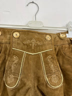 Pantaloncino Tirolese Lederhosen In Pelle Da Donna S / It 42 / Eu 36