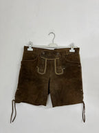 Pantaloncino Tirolese Lederhosen Da Donna S / It 42 / Eu 36 Spieth & Wensky
