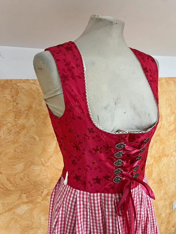 Vestito Tirolese Dirndl Marjo Donna M/l 46