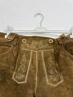 Pantalone Tirolese Lederhosen Da Uomo Xl Spieth & Wensky