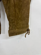 Pantalone Tirolese Lederhosen Da Uomo Xl Spieth & Wensky