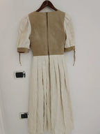 Vestito Tirolese Ecru H. Moser Lungo Xs
