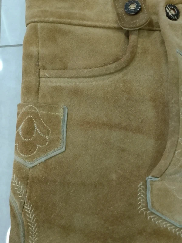 Lederhosen 14  Anni S Uomo Isartrachten In Pelle Chiara