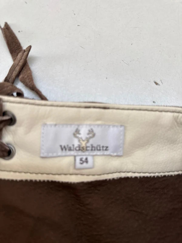 Pantaloncino Tirolese Lederhosen Da Uomo Xxl Waldschütz
