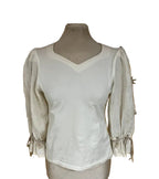 Maglia Camicia Tirolese Maniche In Lino Donna S Trachtenmode