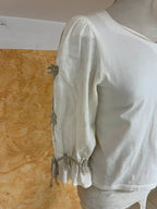 Maglia Camicia Tirolese Maniche In Lino Donna S Trachtenmode