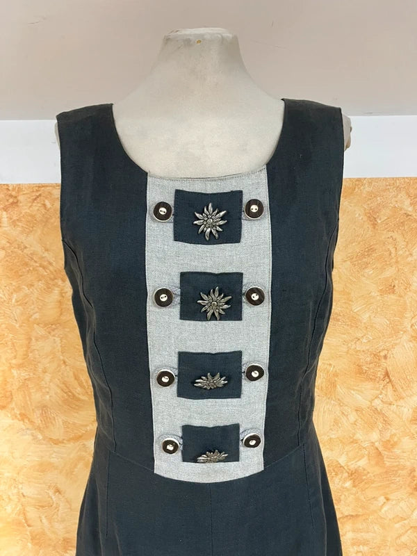 Vestito In Lino Tirolese Donna L