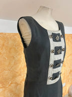 Vestito In Lino Tirolese Donna L