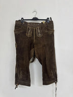 Pantalone Tirolese lederhosen Da Donna M / It 42 / Eu 38 country Line