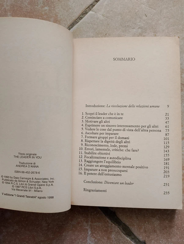 Scopri Il Leader Che è In Te - Dale Carnegie