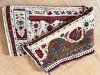Sciarpa Etro In Lana Leggera – Stampa Floreale Orientale E Bordo Decorativo