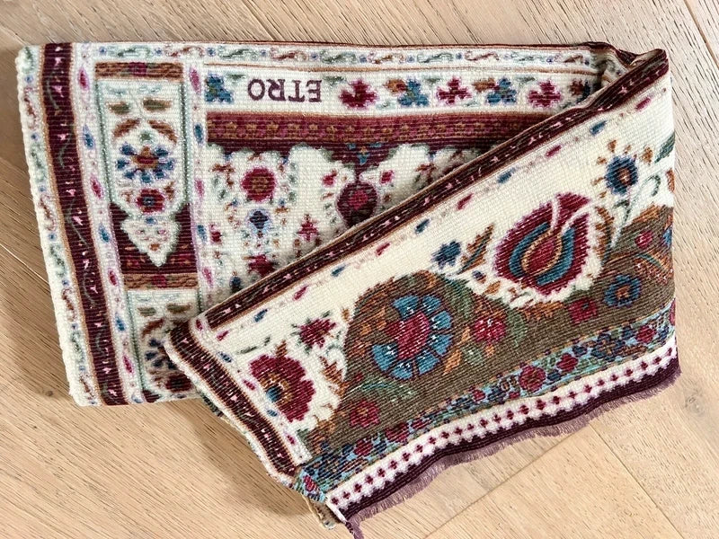 Sciarpa Etro In Lana Leggera – Stampa Floreale Orientale E Bordo Decorativo