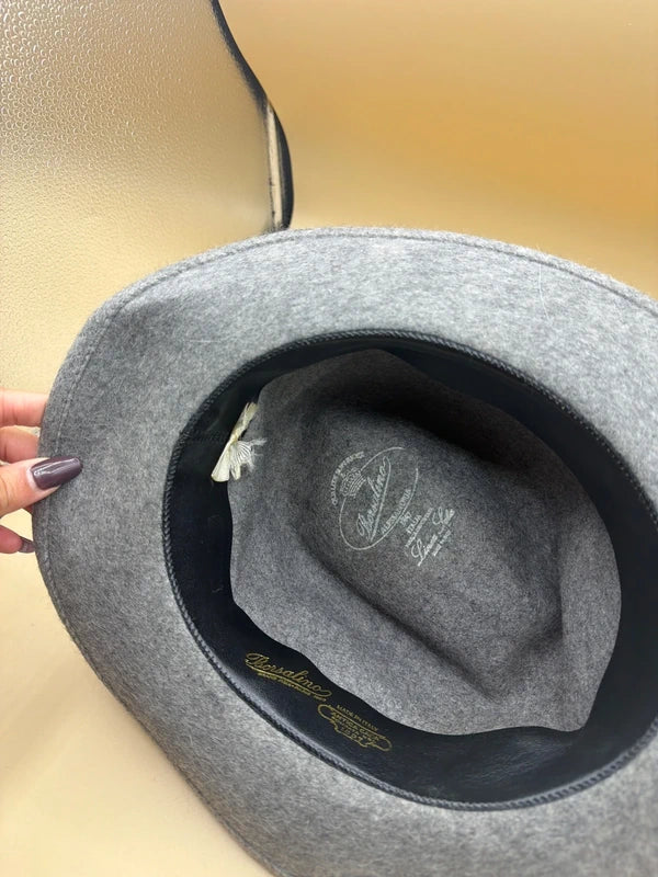 Cappello Grigio Borsalino Lana