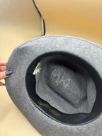 Cappello Grigio Borsalino Lana