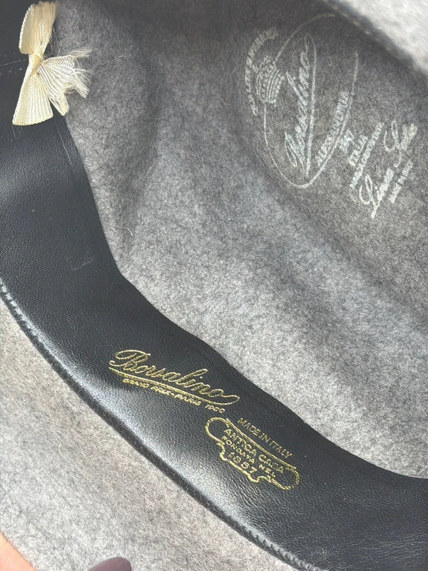 Cappello Grigio Borsalino Lana