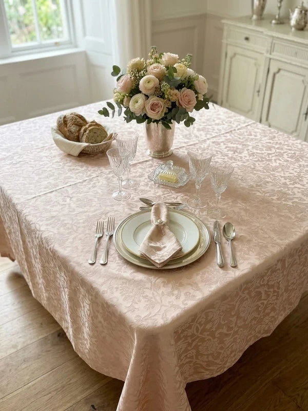 Tovaglietta Quadrata Fiandra Rosa