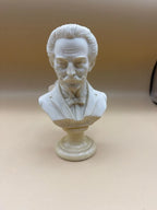 Busto Scultura Vintage J. Strauss Firmato A. Giannelli 1972