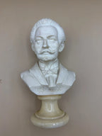 Busto Scultura Vintage J. Strauss Firmato A. Giannelli 1972