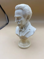 Busto Scultura Vintage J. Strauss Firmato A. Giannelli 1972