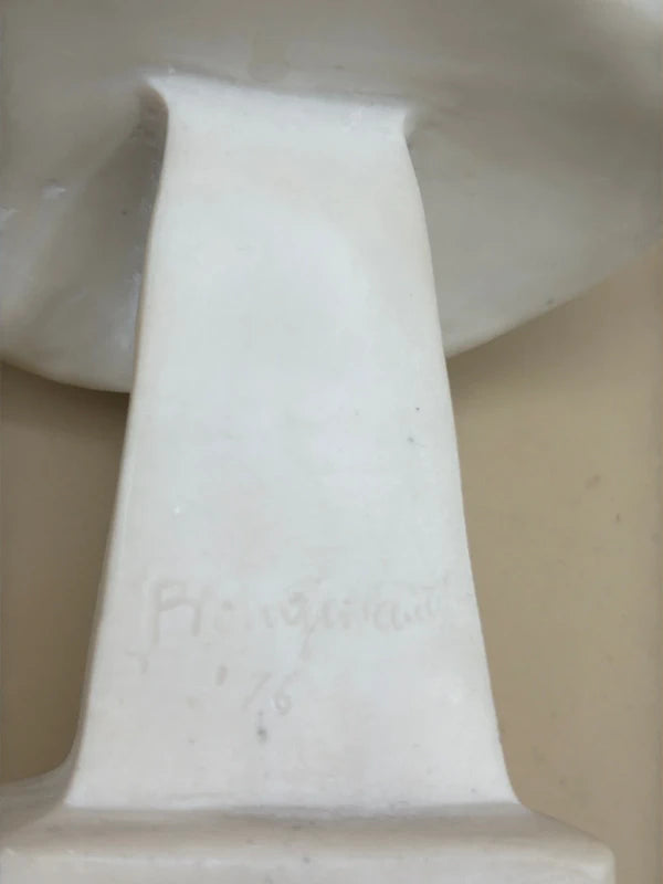 Busto Scultura Vintage F. Chopin Firmato Bongiovanni 1976