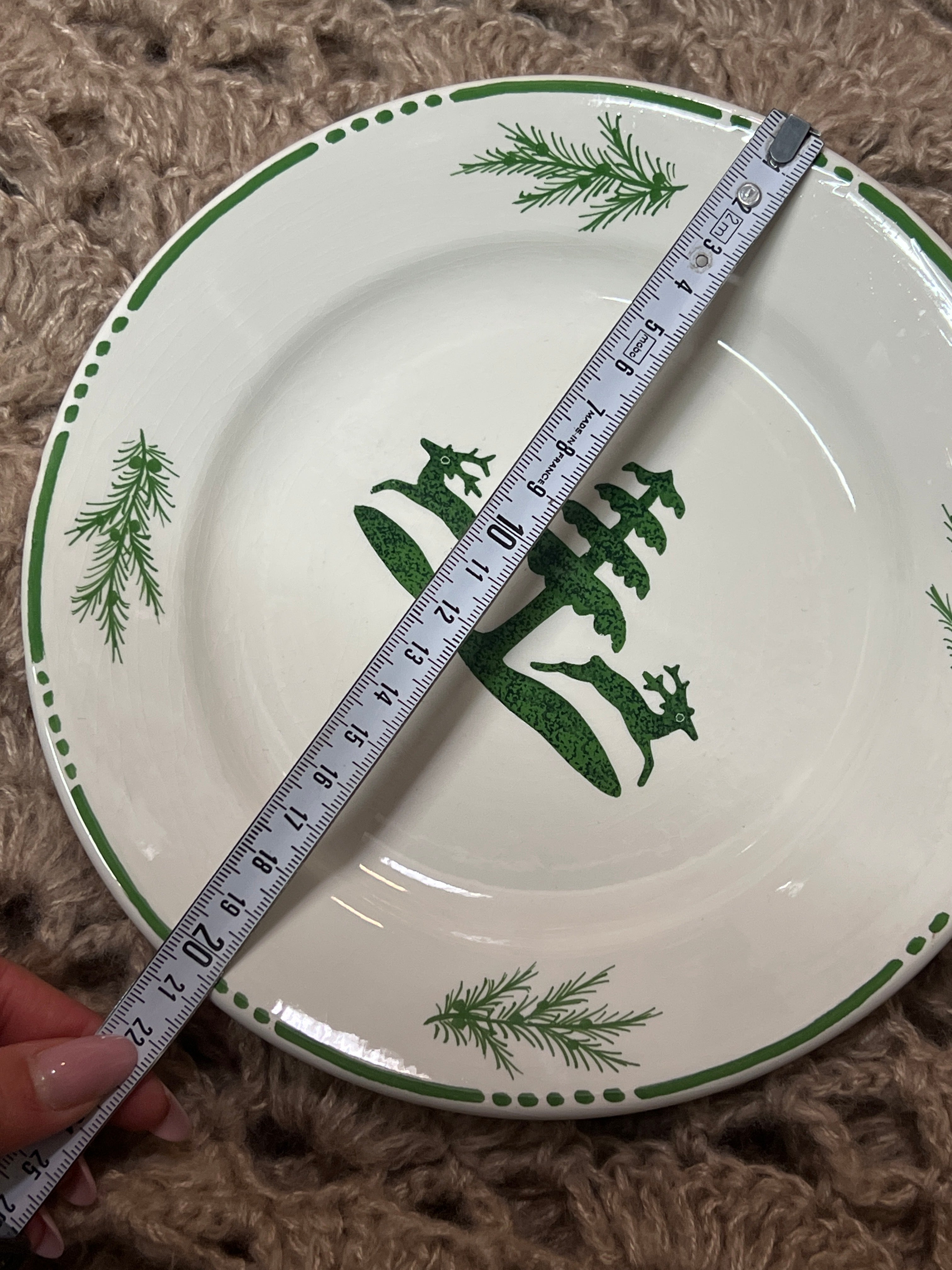 Piatto Sottosopra Cortina Da Dessert Nuovo