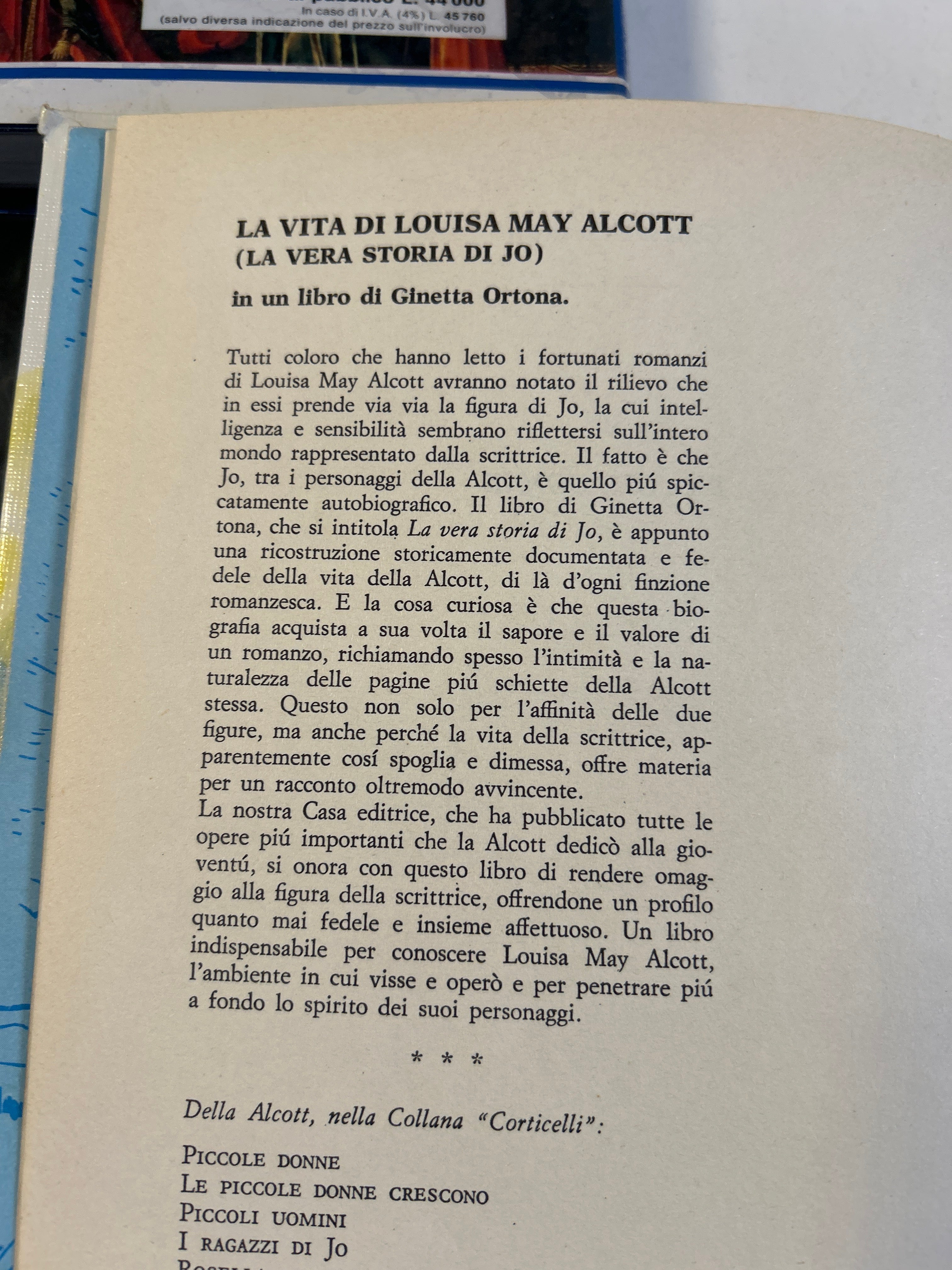 Piccole Donne Di Louisa May Alcott  - Mursia