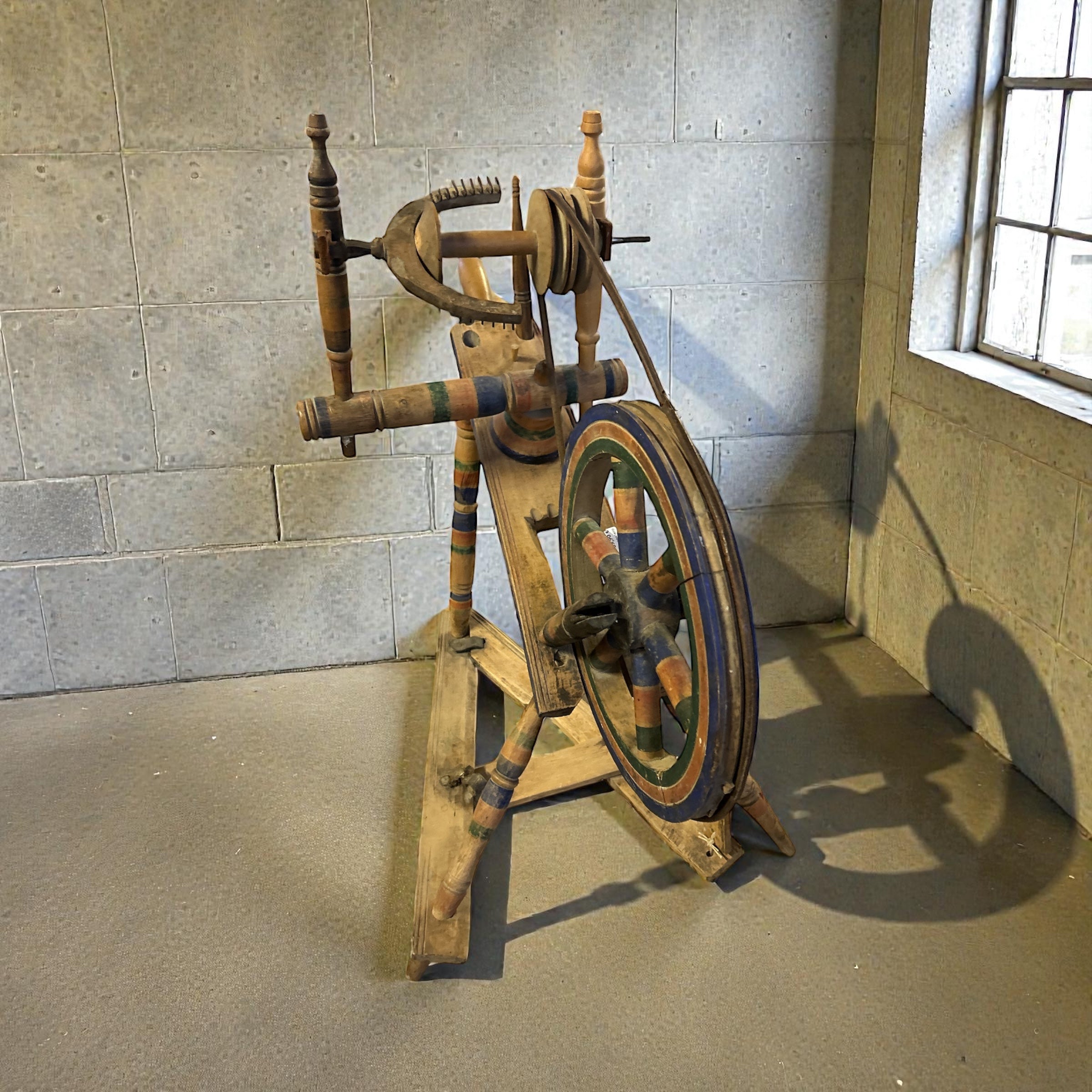 Arcolaio Legno Antico Dipinta