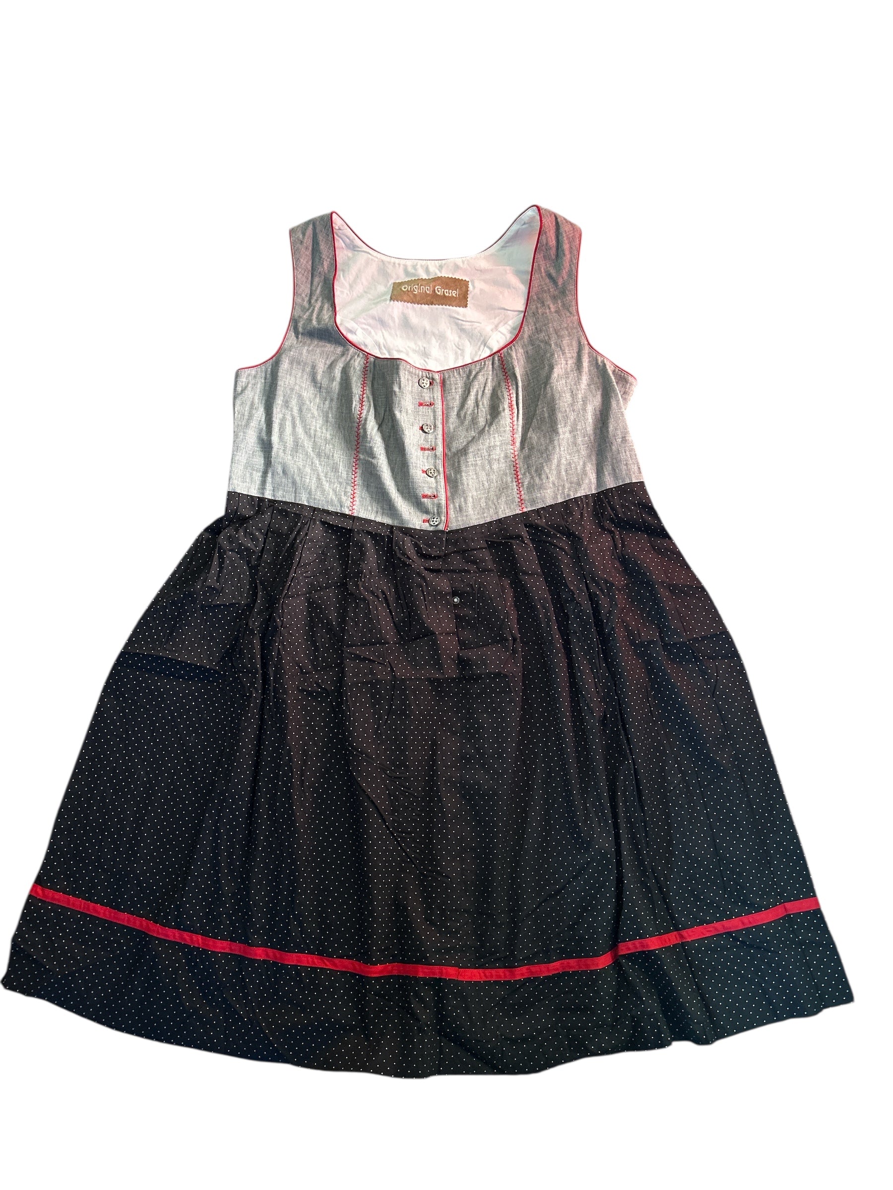 Vestito Dirndl Tirolese Donna 56 4xl