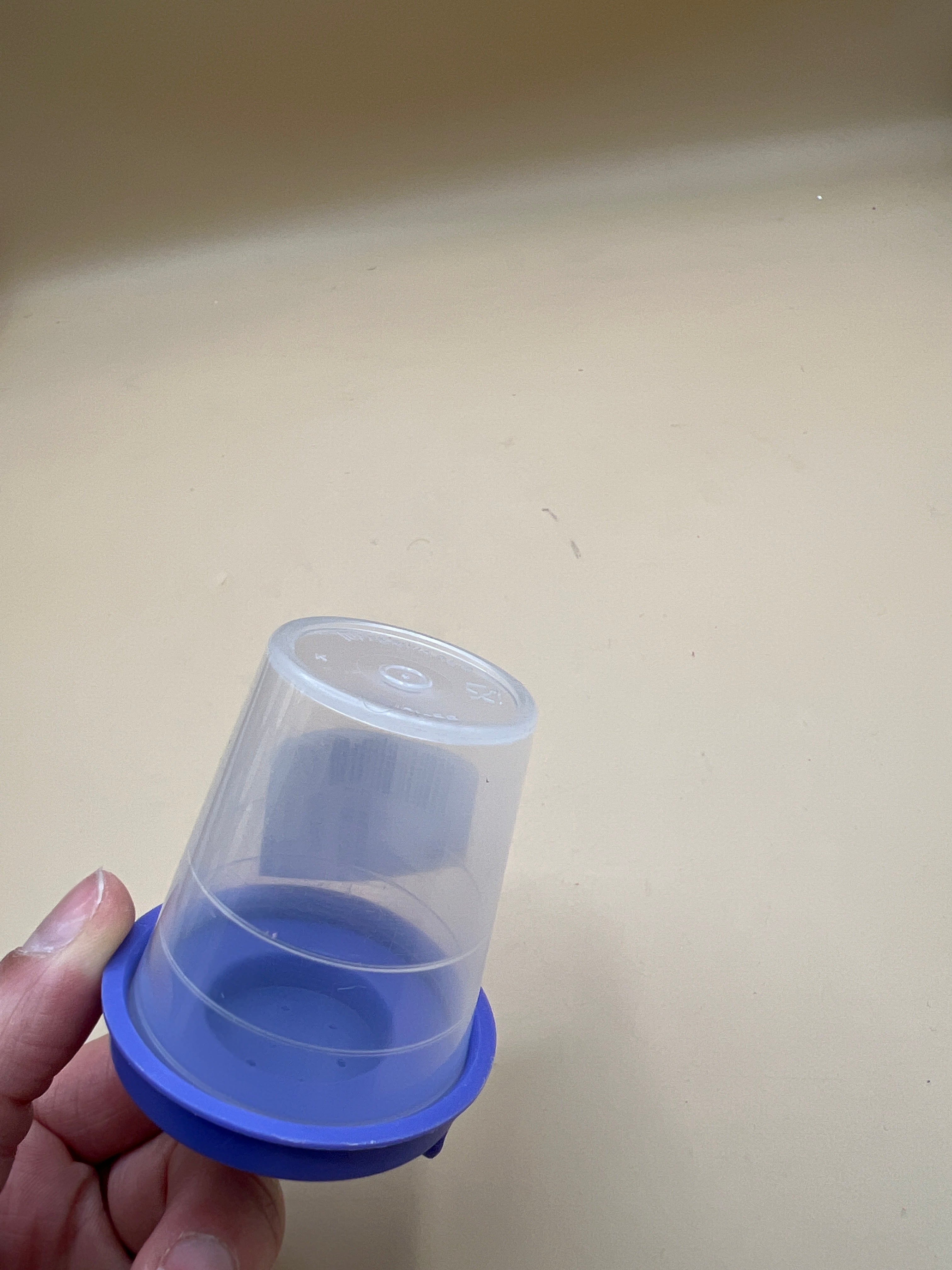 Vasetto Mini Tupperware Con Coperchio