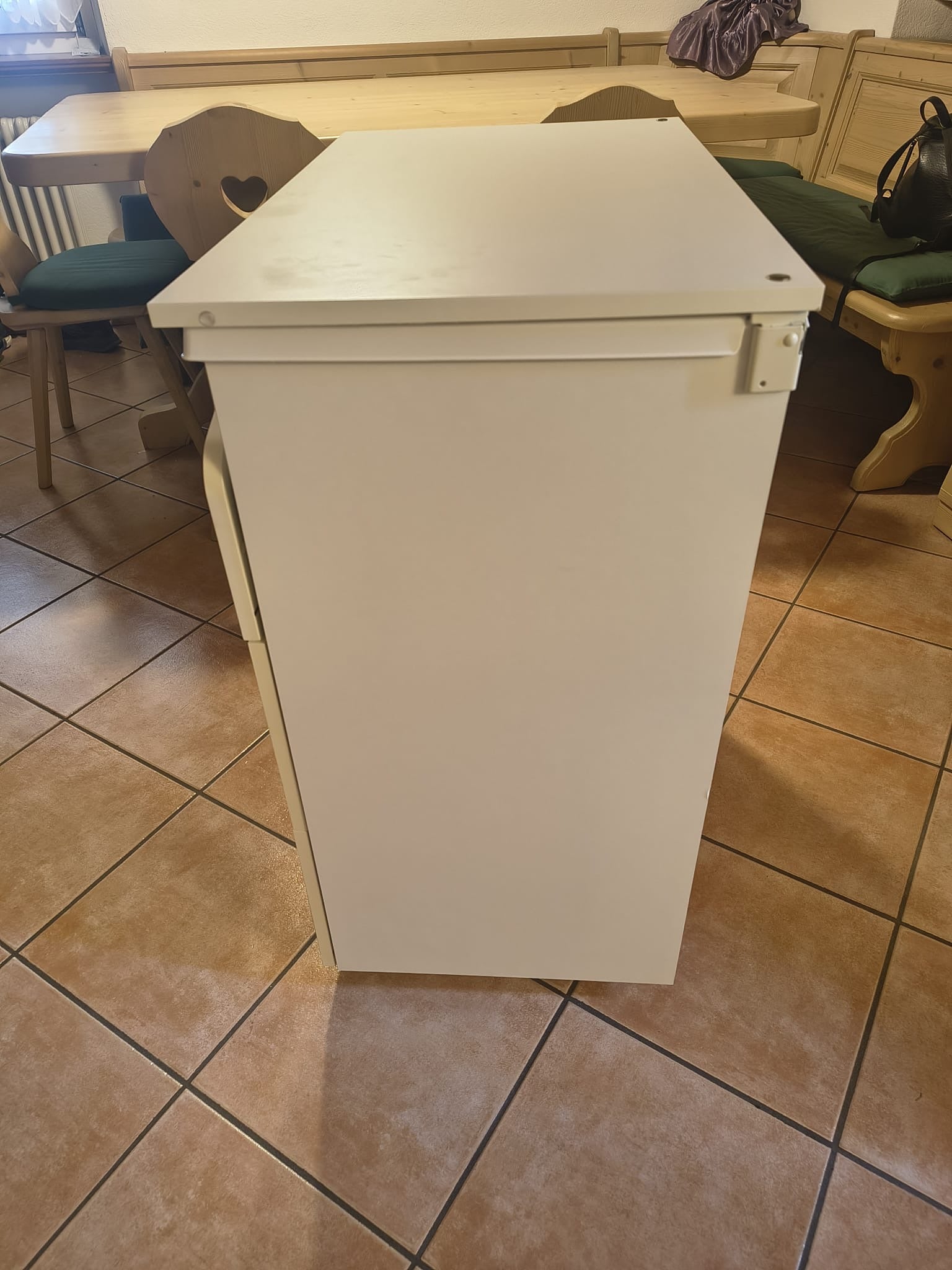 Fasciatoio cassettiera con vaschetta per bagnetto Pali