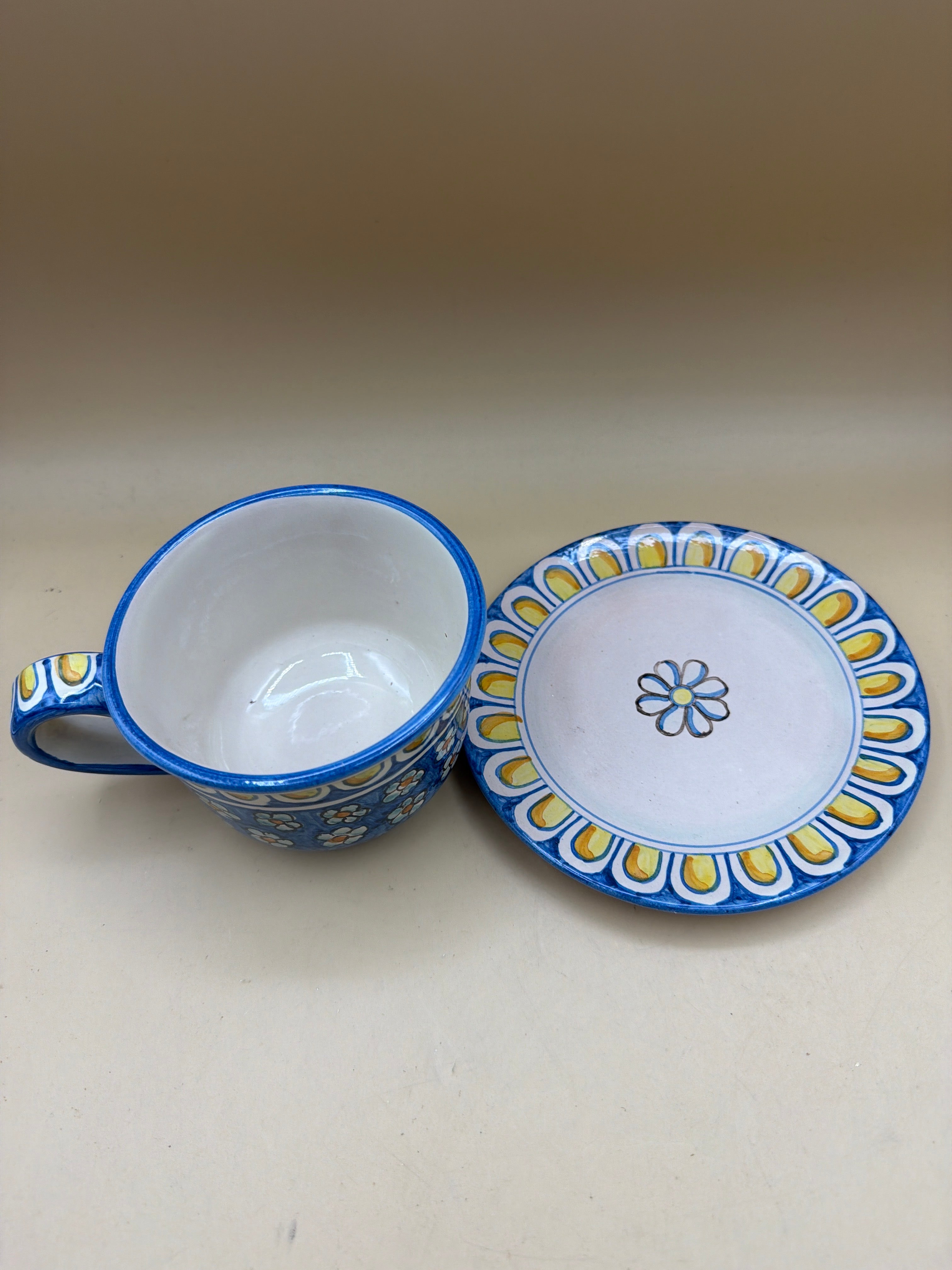 Tazza Con Piatto Migliore Caltagirone