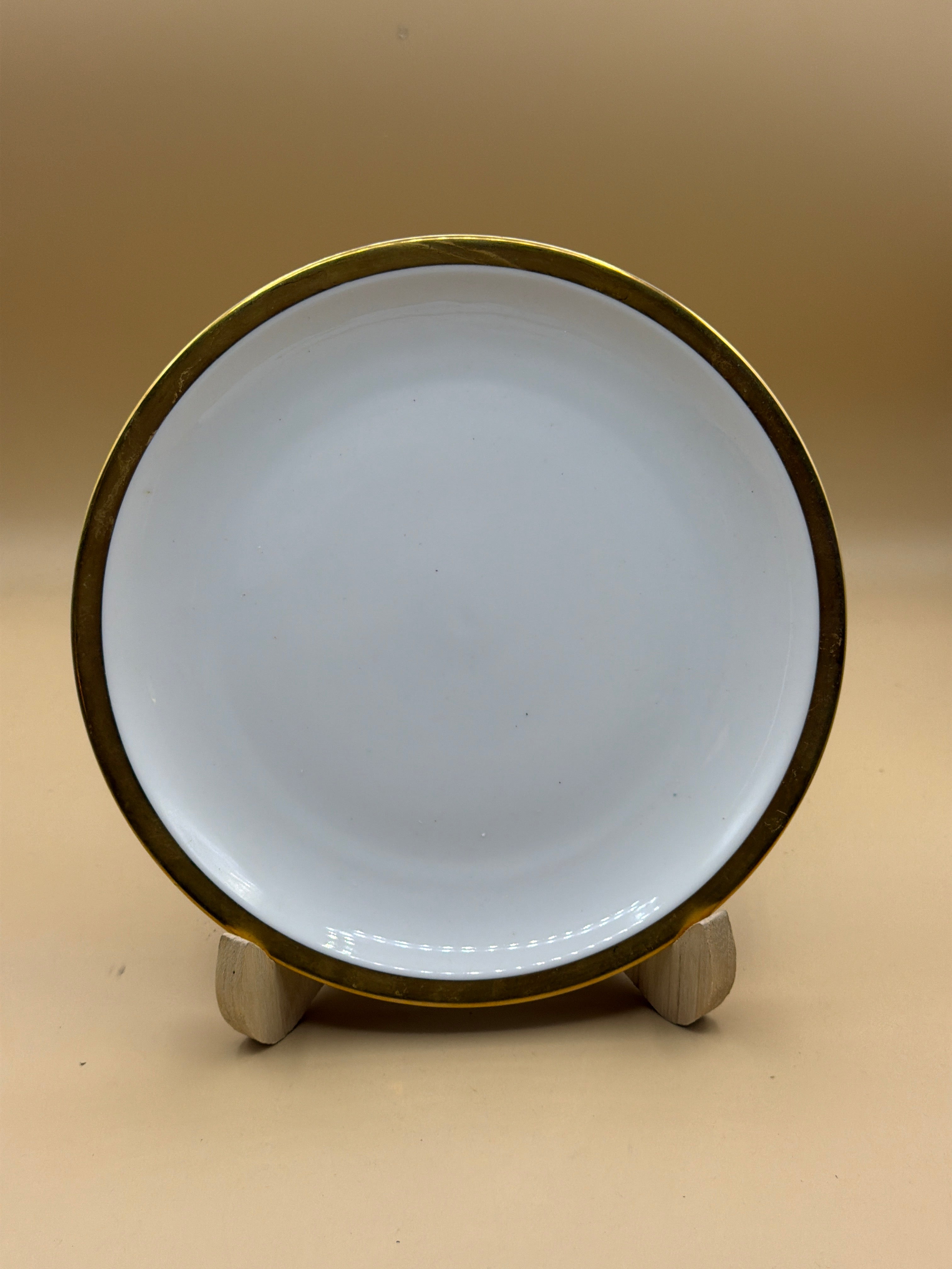 Piatto Piano Bordo Oro Arzberg