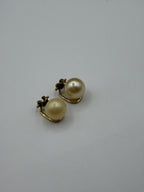 Coppia Orecchini Clip Perlina