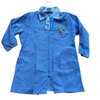 Grembiule Asilo Scuola Materna Azzurro Bimbo Con Cerniera Nuovo 3 Anni