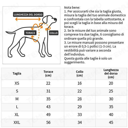 Cappottino Cane Rosso Xs Taglia Piccola Nuovo
